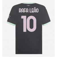 Maglia Calcio AC Milan Rafael Leao #10 Terza Divisa 2024-25 Manica Corta